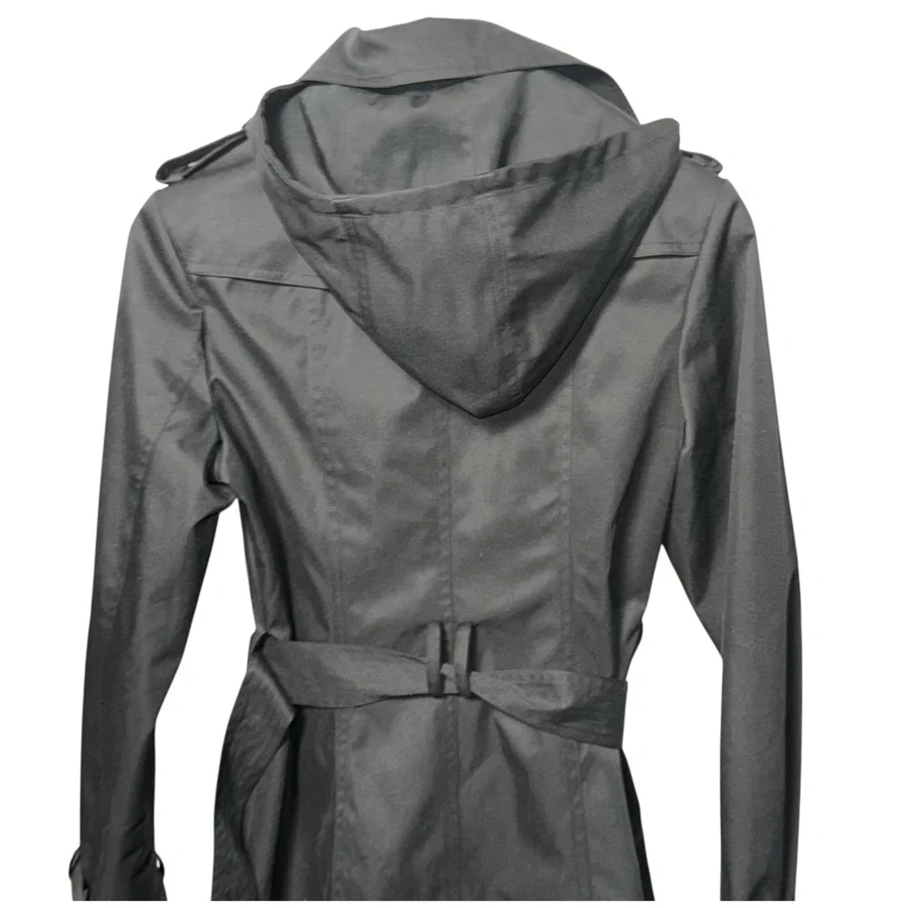 Kimi + Kai Women's Adley Water Resistant Hooded Trench Coat SMALL  NWT - Picture 8 of 13